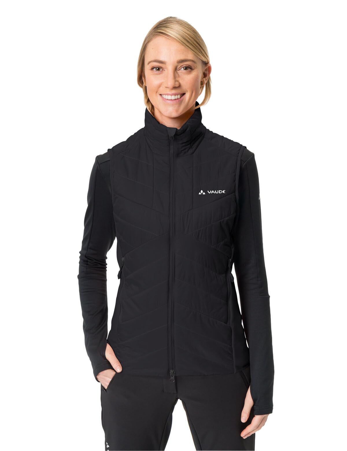 VAUDE Women's Sesvenna Vest IV Jacket - Lightweight Insulated Puffer Vest for Hiking, Running & Outdoor Activities