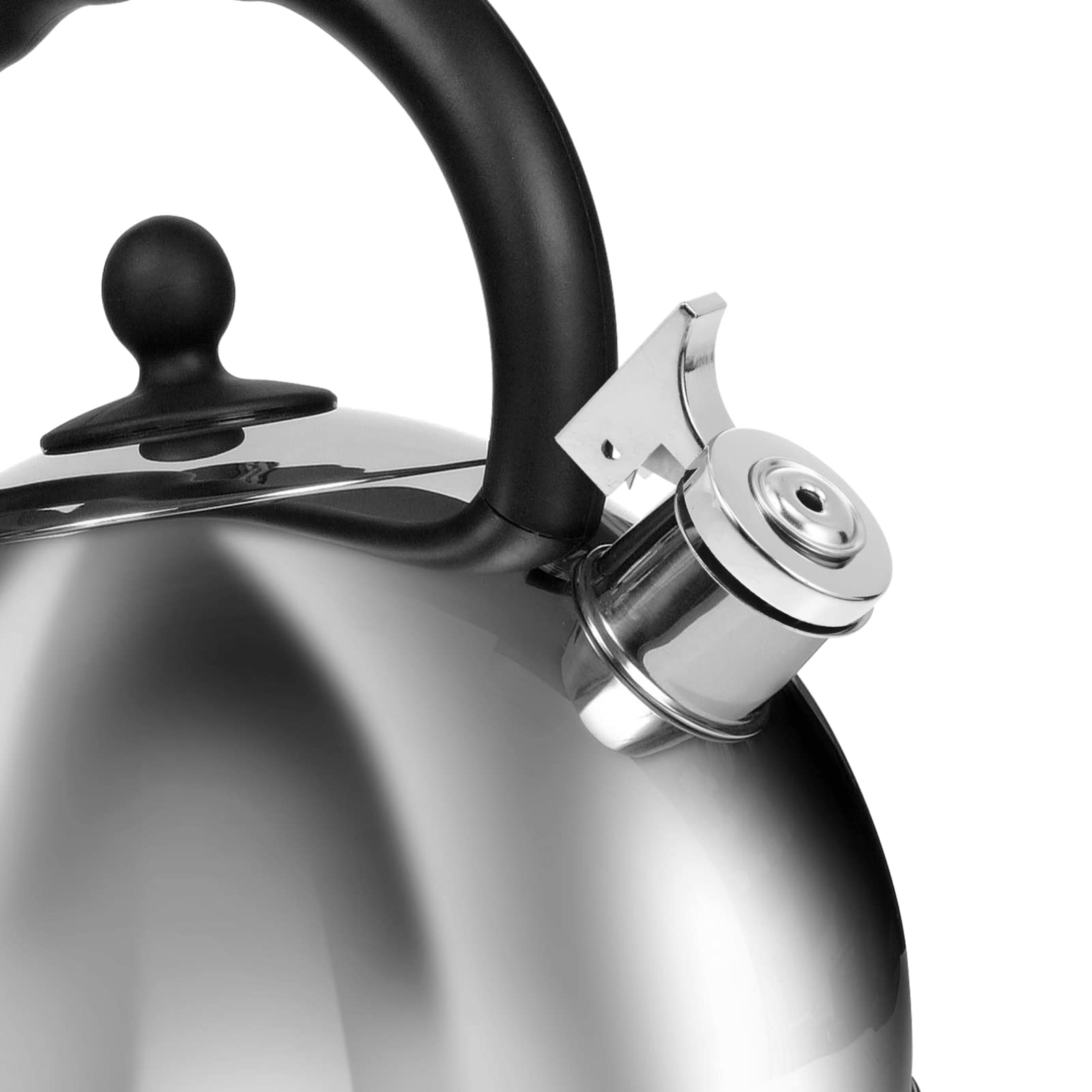 HEMOTON Stainless Steel Whistling Tea Kettle Nozzle Replacement - 5.2cm Boiling Water Spout Tip for Stovetop Kettles | Perfect for Tea Brewing, Coffee Making & Kitchen Safety Accessory