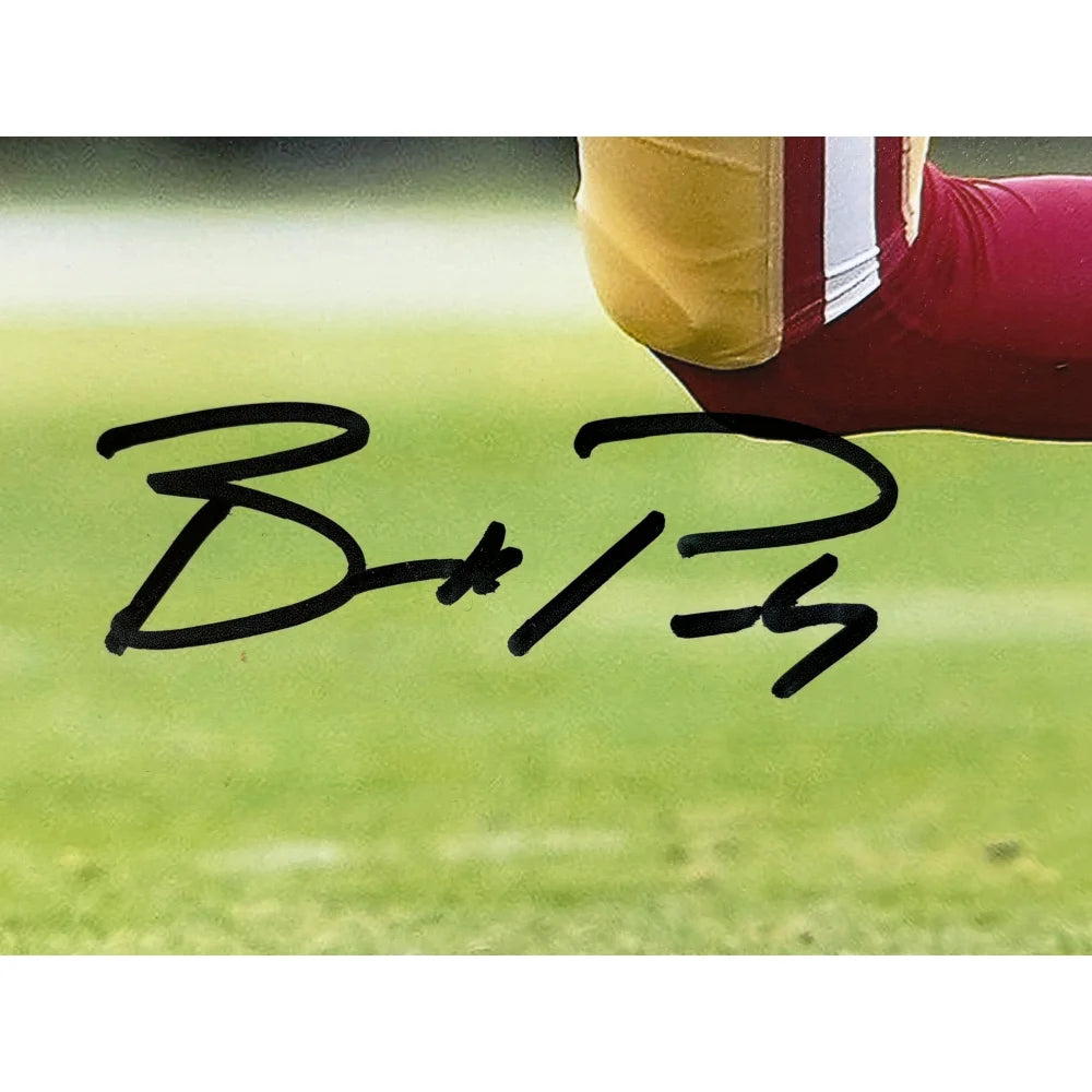Brock Purdy Autographed San Francisco 49ers 11x14 Framed Photo - BAS Certified Signed Memorabilia for NFL Fans, Man Cave & Sports Collectors