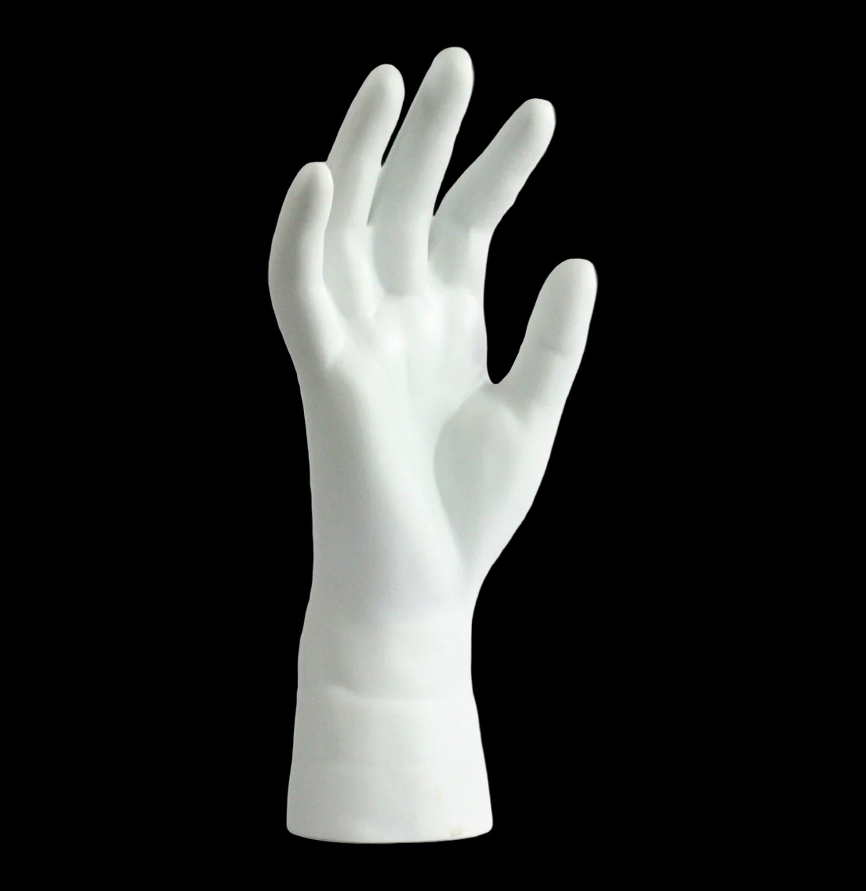 Victoria's Porcelain Hand - Elegant Handmade Ceramic Sculpture for Home Decor, Gift & Collectible | Perfect for Living Room Display, Wedding Centerpiece & Art Collection