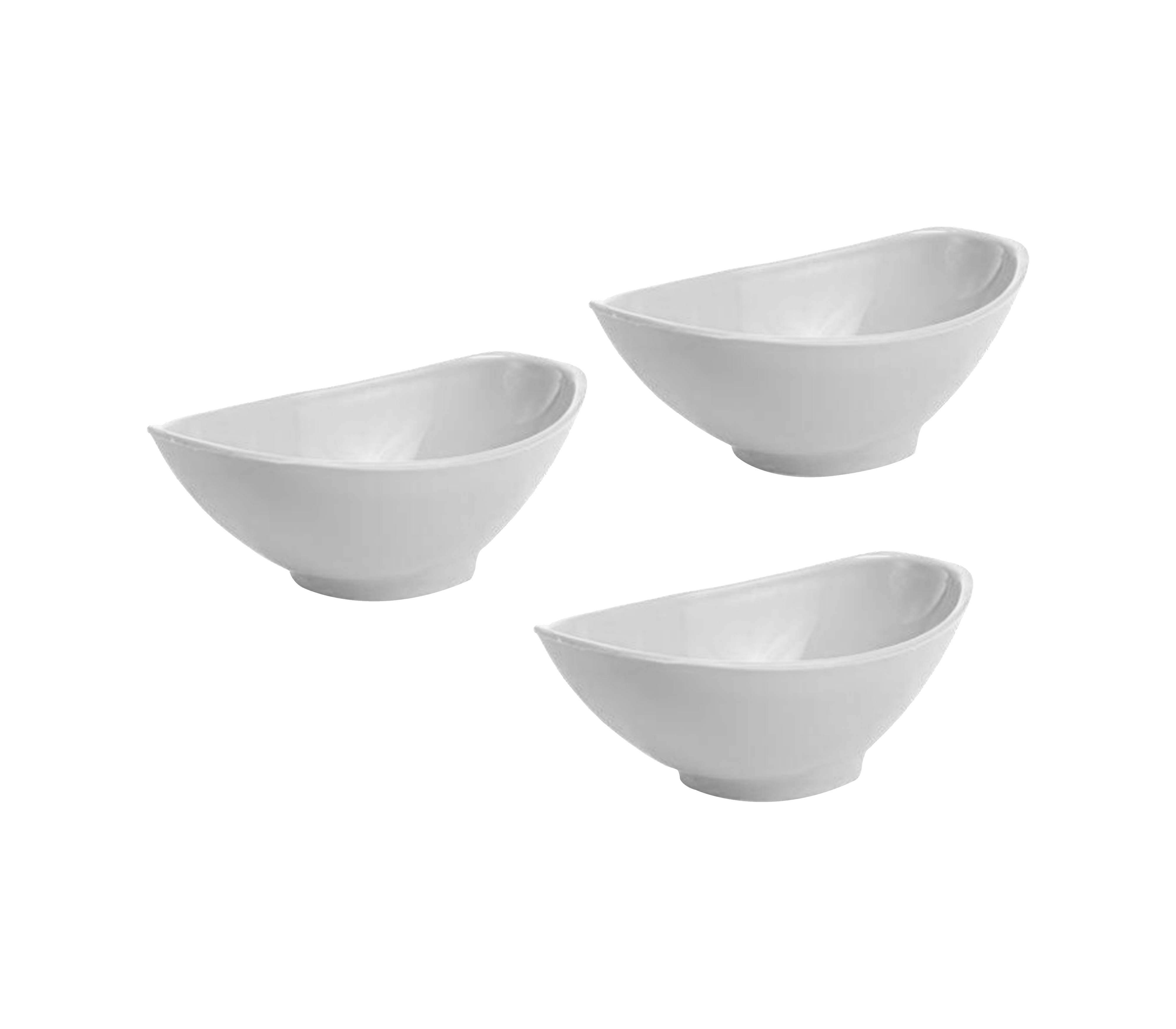 Small Oval Salad Bowl - Moserplas Canoe Serving Dish for Salads, Pasta, and Appetizers | Perfect for Dinner Parties and Family Gatherings