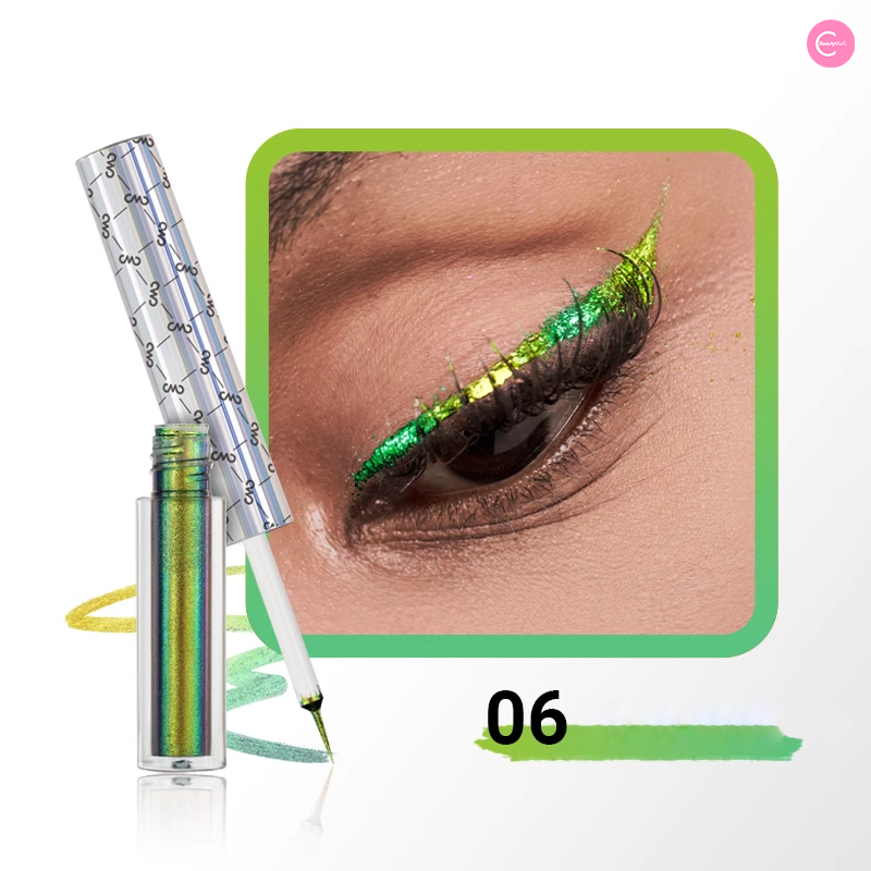 CHARMACY Chameleon Liquid Eyeliner - Long Lasting Waterproof Eye Makeup for Women | Perfect for Parties, Weddings & Everyday Wear