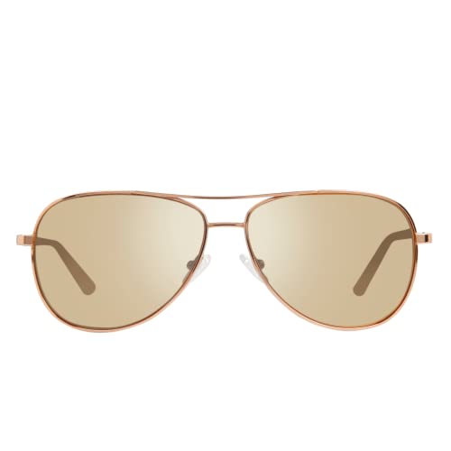 Rose Gold Frame With Champagne Lens