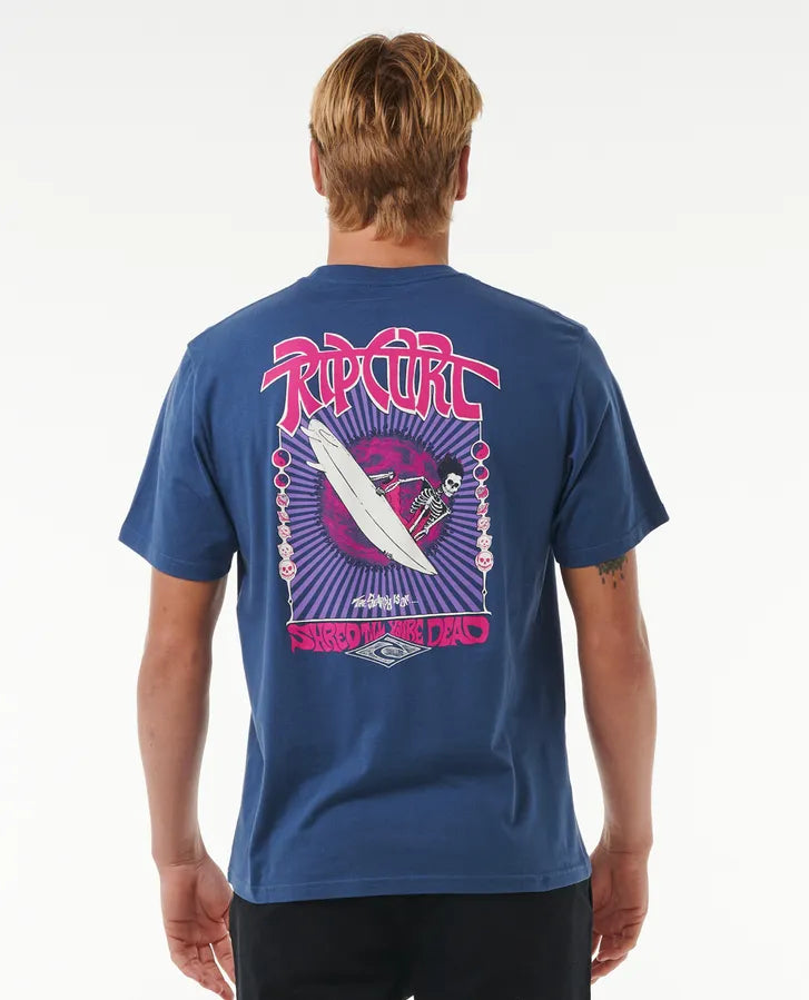 Rip Curl Men's Relaxed Fit California T-Shirt - Soft Cotton Short Sleeve Tee for Surfing, Beach & Casual Wear