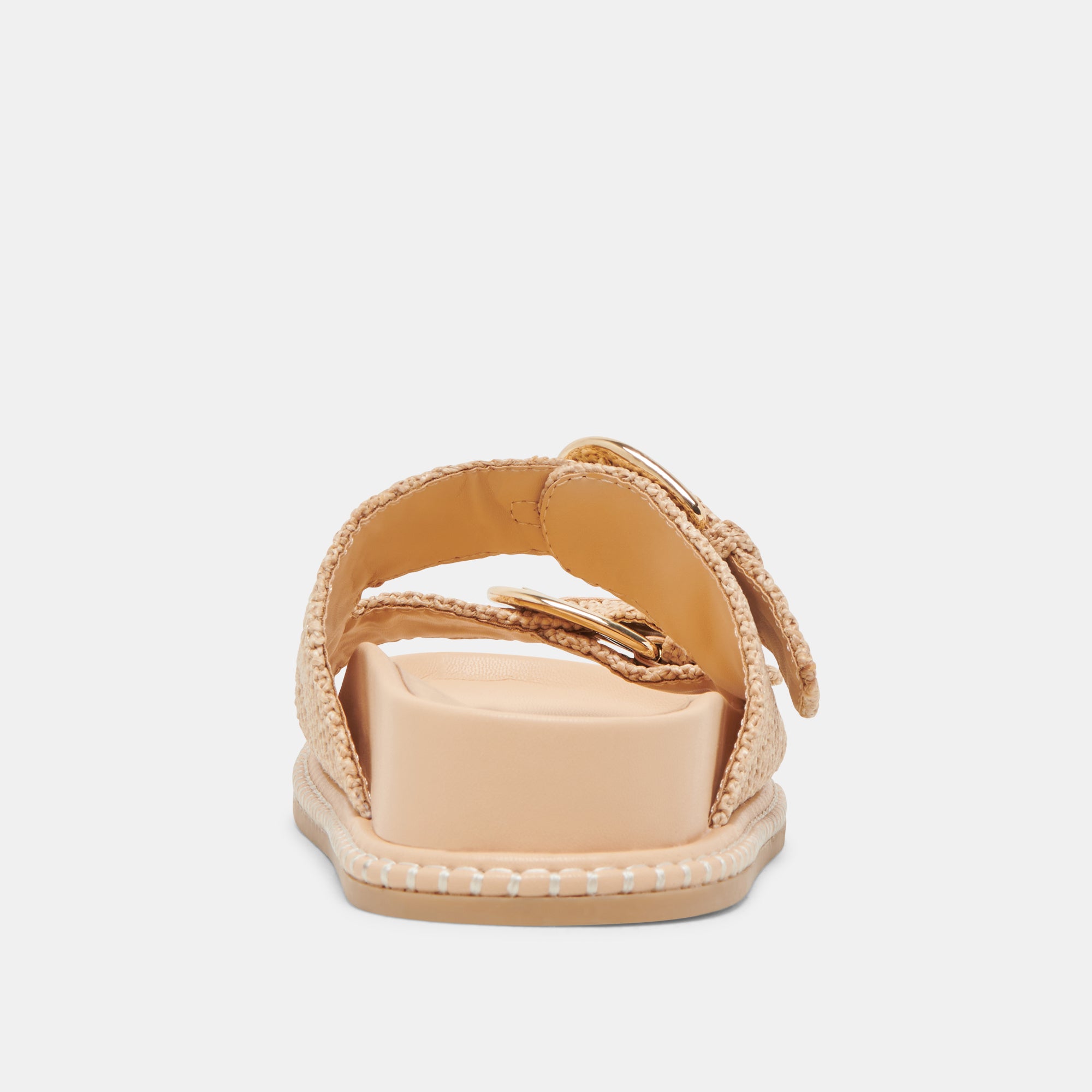 SHAUNY Women's Natural Raffia Sandals - Comfortable Handmade Beach Sandals for Summer, Vacation, and Outdoor Activities