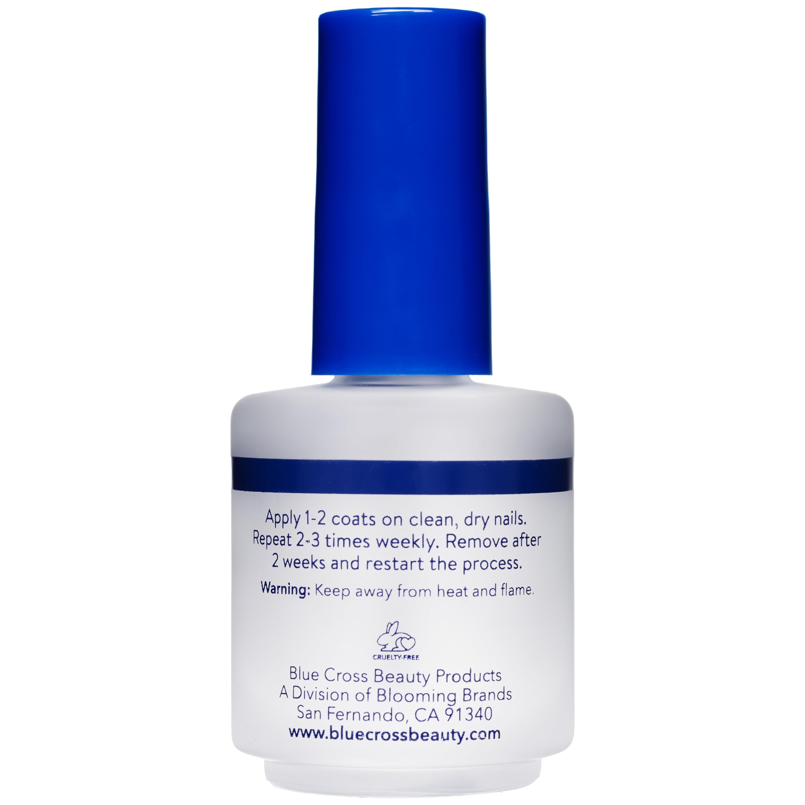 Blue Cross Bite Blocker Bitter Nail Polish - Stop Nail Biting & Thumb Sucking | Strengthens & Repairs Nails | Made in USA | 0.5oz | Perfect for Kids & Adults Nail Care Routine
