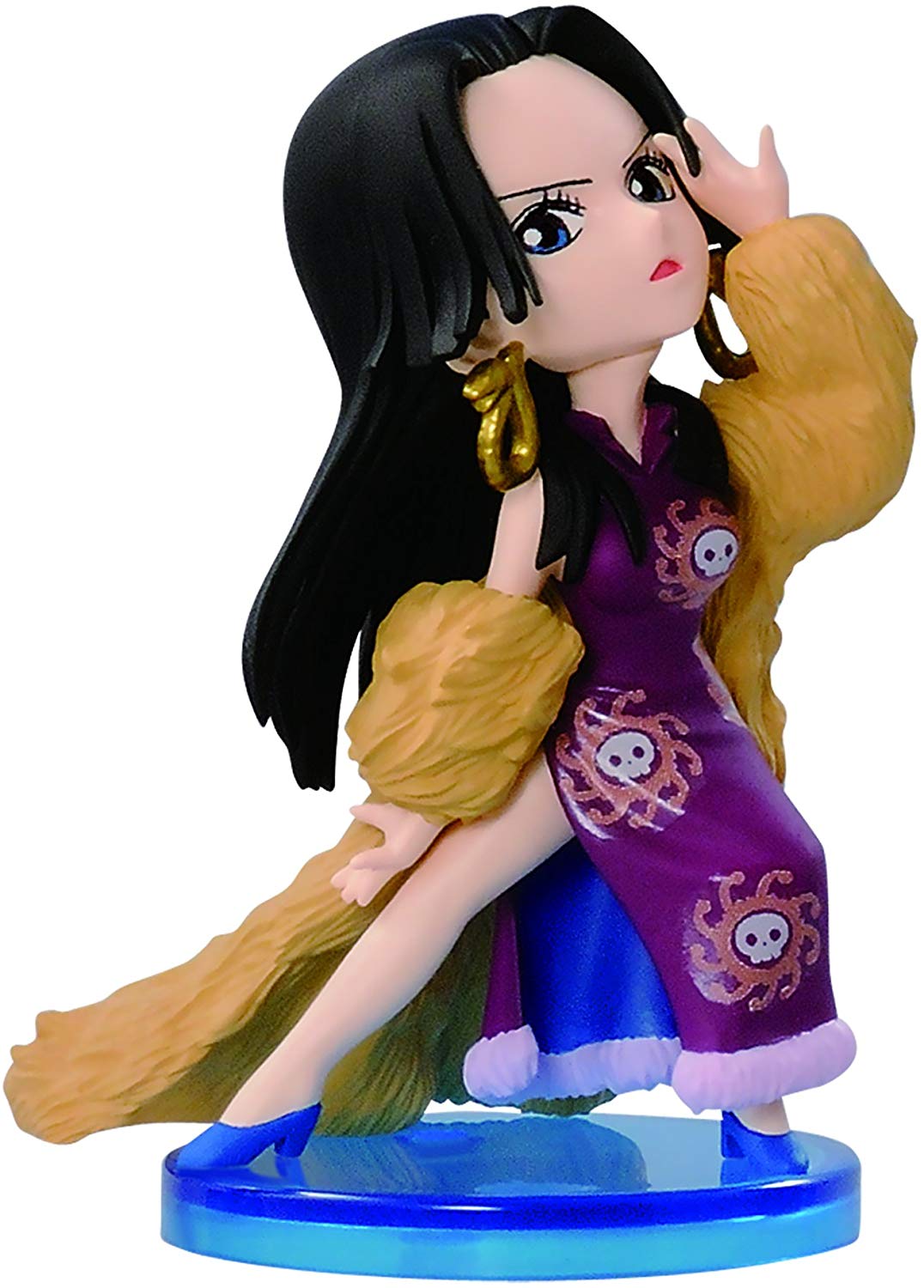 Banpresto One Piece Hancock Mini World 2.5 Inch Collectible Action Figure - Anime PVC Statue for Display, Gift & Collection - Perfect for Anime Fans, Home Decor & Office Desk