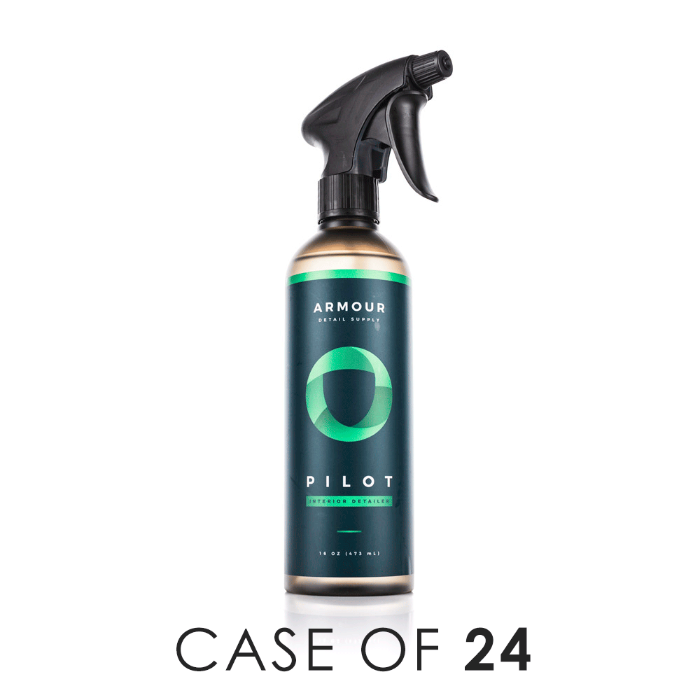 Pilot Interior Detailer Case - Premium Car Interior Cleaner & Protector for Cars, Trucks & SUVs - Perfect for Dashboard, Seats & Vinyl Surfaces