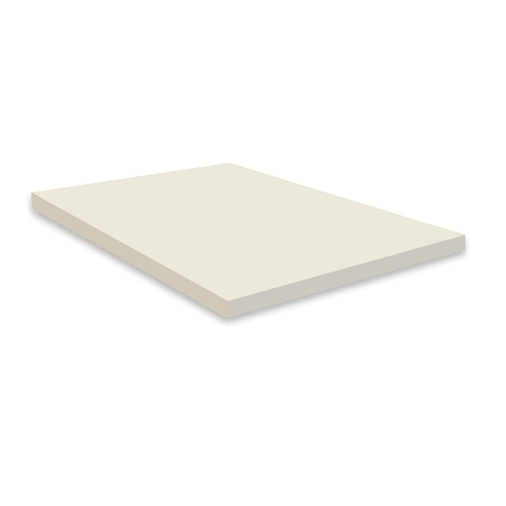 2-Inch High Density Spring Coil Foam Mattress Topper - Full Size Bed Comfort Enhancer for Pressure Relief & Back Support | Perfect for Guest Beds, Dorm Rooms & Home Use