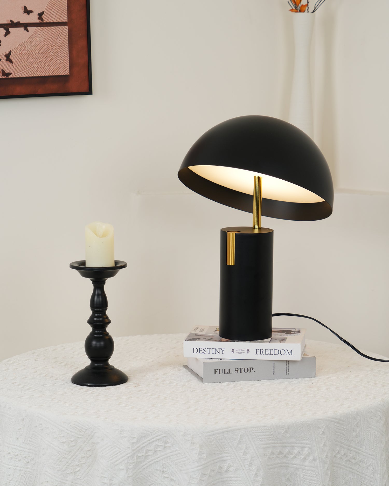 Modern Avo Table Lamp - Adjustable LED Desk Light for Home & Office, Warm White & Cool White Dimmable, Perfect for Reading, Studying, and Nightstand Use