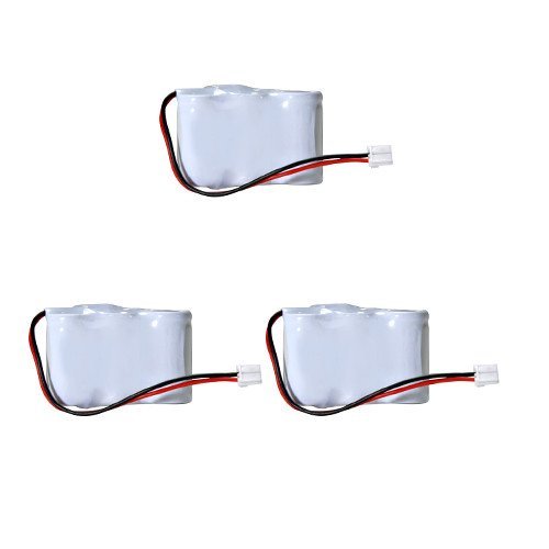 AT&T Lucent 2422 Cordless Phone Battery Combo Pack - 3 UL122 Replacement Batteries for Home & Office Phones | Long-Lasting Power Solution