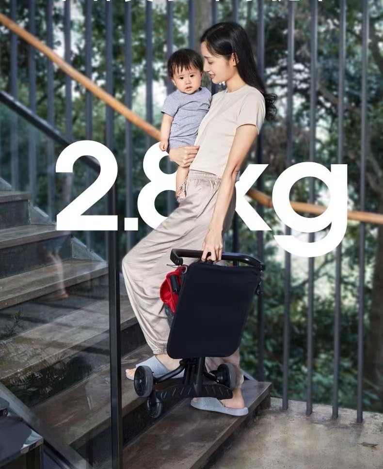 Lightweight Compact Umbrella Stroller for Kids Ages 4-8 | Portable Baby Stroller for Travel, Shopping & Outdoor Walks