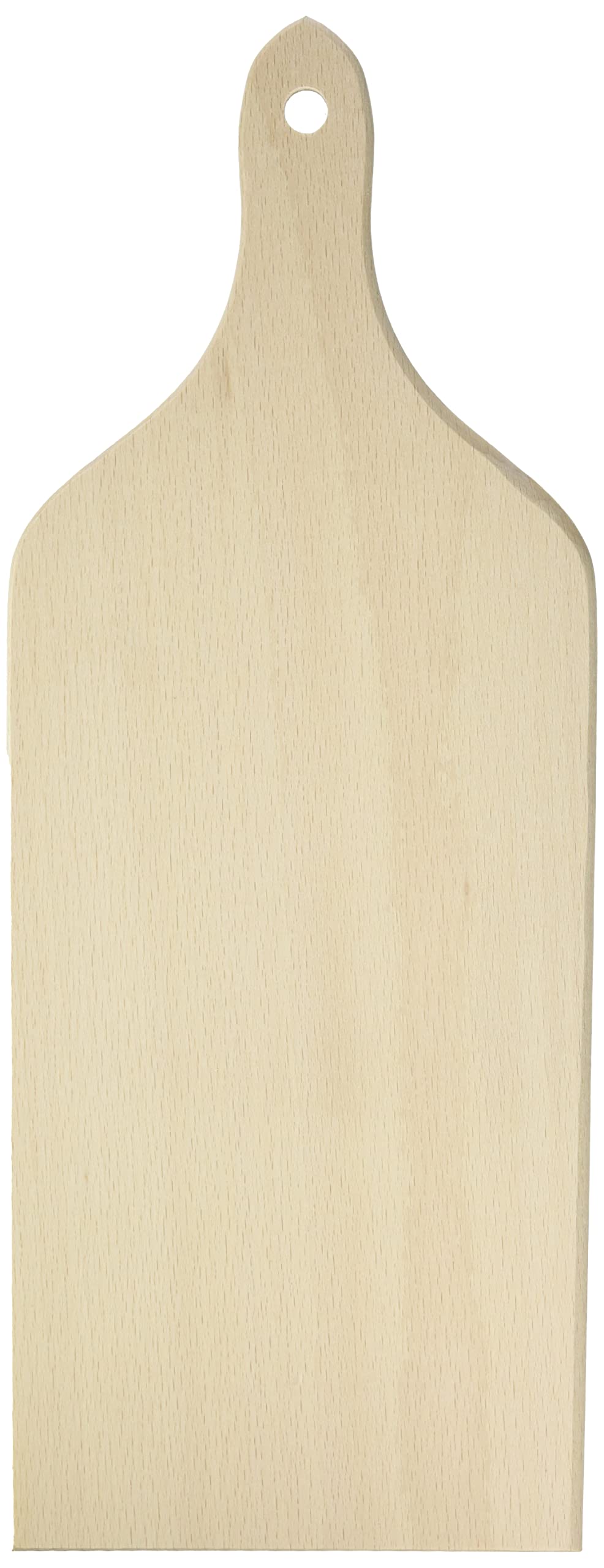 Premium Wooden Chopping Board with Handle - Natural Beige Kitchen Cutting Board for Meat, Vegetables & Fruits - Ideal for Home Cooking, BBQ & Food Prep