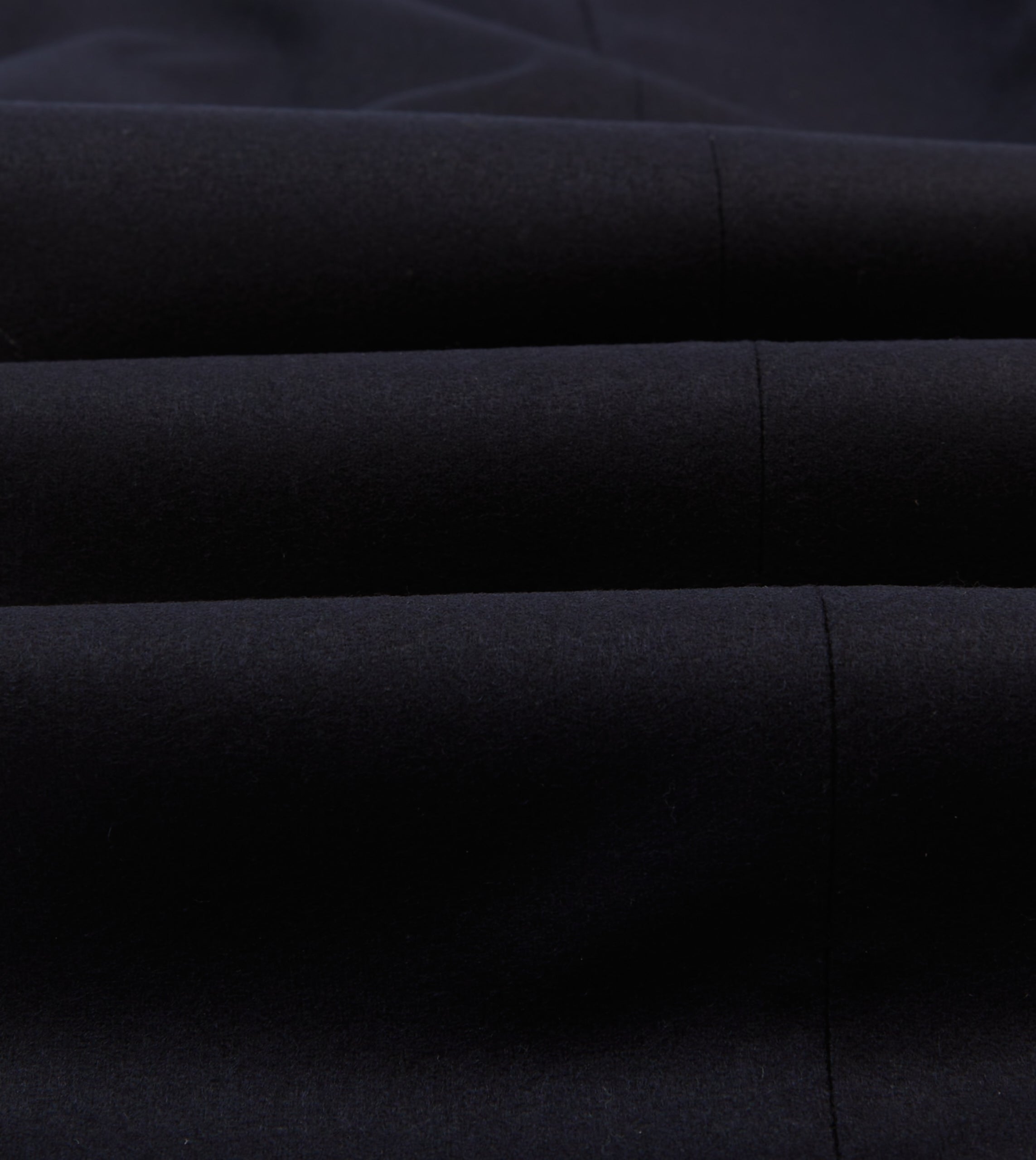Premium Navy Blue Wool Flannel Flat Front Dress Pants for Men - Comfortable & Stylish Office Wear & Business Casual Attire