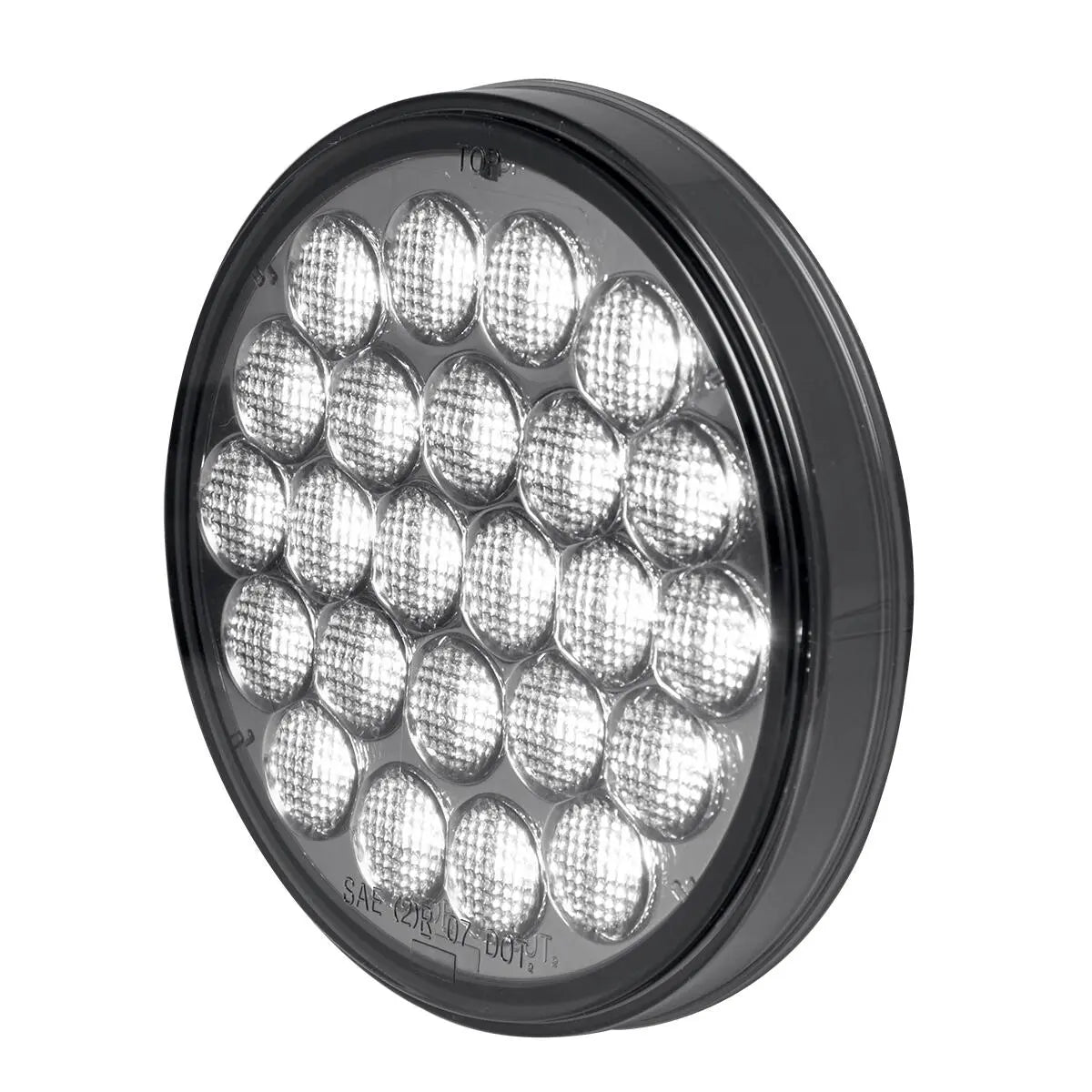 4-Pack Smoked White LED Backup Lights for Cars & Trucks - Waterproof Reverse Lights for Enhanced Nighttime Safety & Visibility