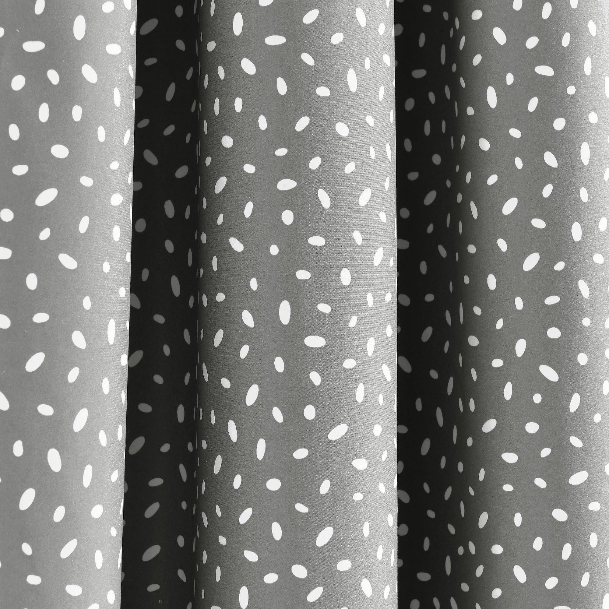 Blackout Window Curtains for Bedroom - Pixie Fox Geo Pattern Thermal Insulated Drapes for Living Room, Nursery & Home Decor