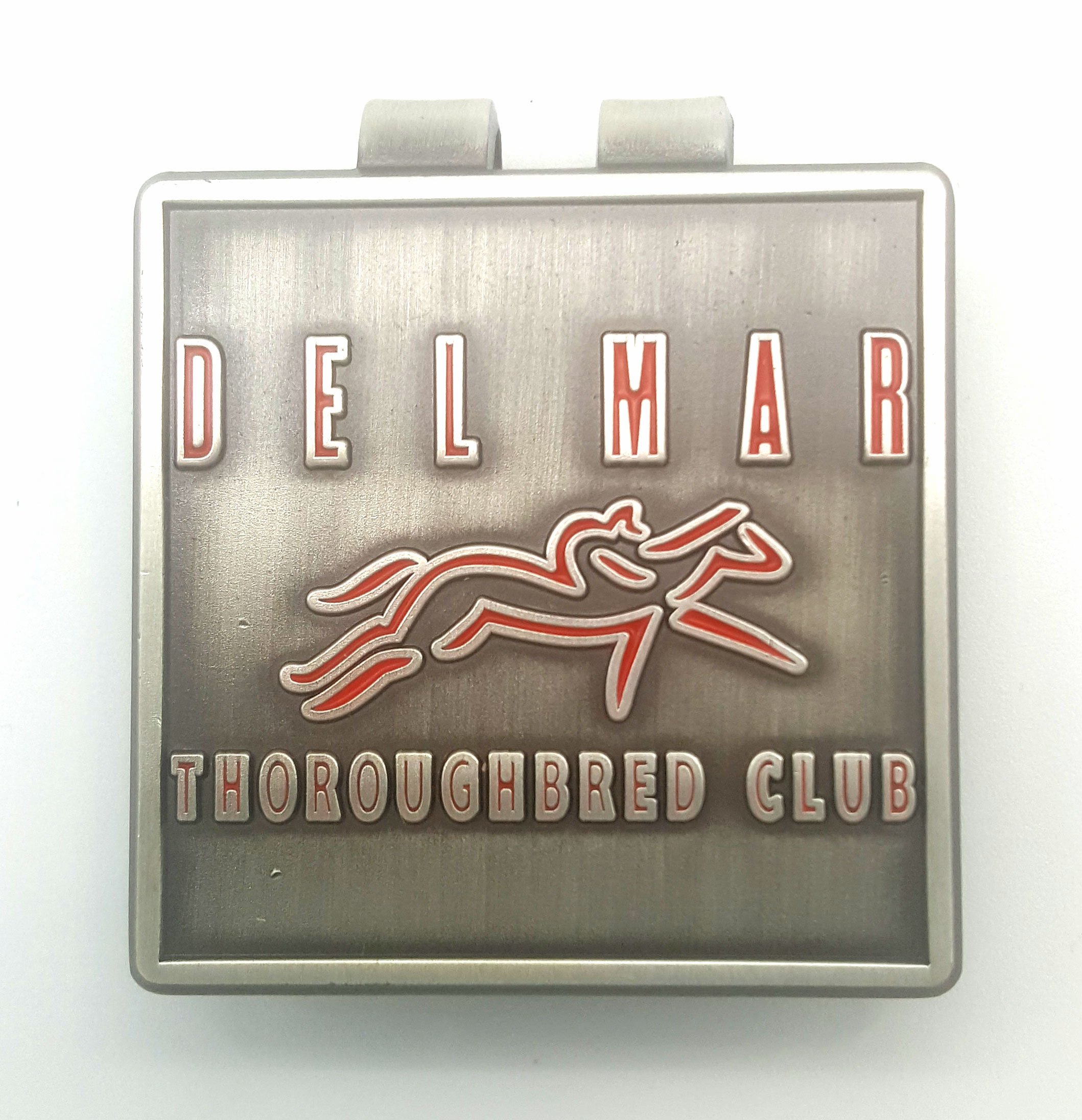 Del Mar Thoroughbred Club Money Clip - Premium Racetrack Accessory for Horse Racing Fans | Perfect for Race Day, Gifts & Collectibles