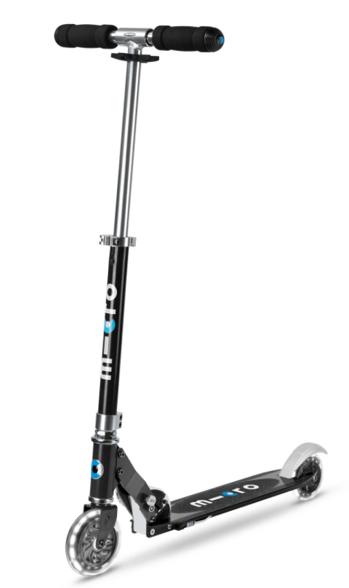 Micro Kickboard Sprite LED Scooter - Light Up Kick Scooter for Kids & Adults - Perfect for Commuting, Neighborhood Rides & Outdoor Fun