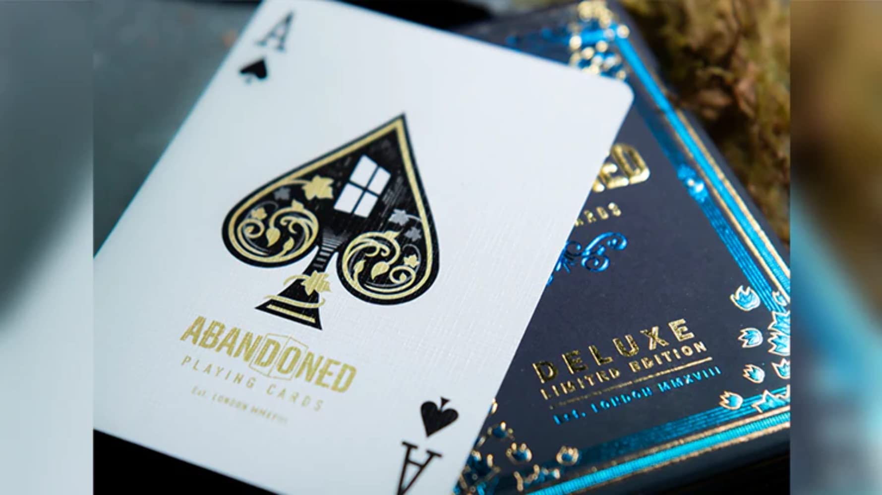 Limited Edition Abandoned Deluxe Playing Cards by Dynamo - Premium Collectible Card Deck for Magic Tricks, Poker Games & Gift Giving