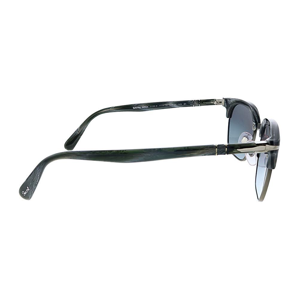 Persol PO3199S Square Sunglasses for Men & Women - Classic UV Protection Polarized Lenses - Ideal for Driving, Outdoor Activities & Fashion Accessories