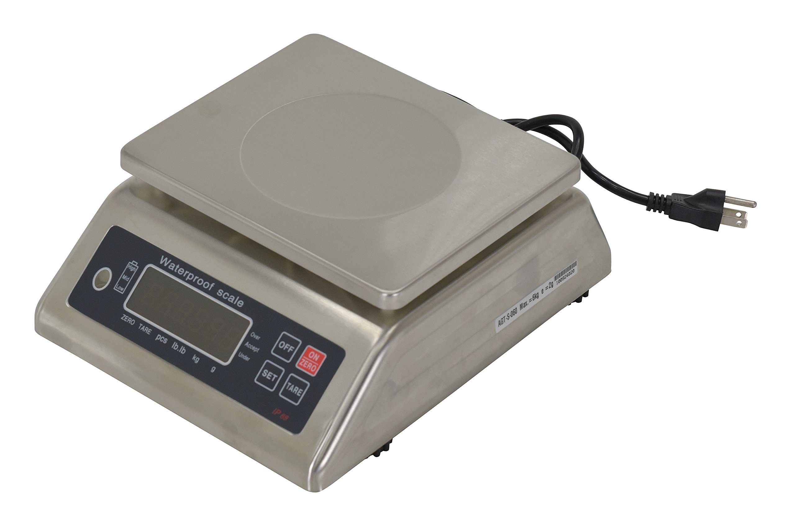Premium Stainless Steel Digital Scale - 13Lb Capacity for Kitchen, Postal, Jewelry & Laboratory Use | Accurate Weight Measurement for Cooking, Shipping, Gemstones & Science Experiments