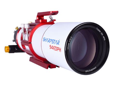 Sharpstar 94EDPH 94mm f/5.5 ED Triplet APO Refractor Telescope - Premium Astrophotography & Stargazing for Beginners & Professionals