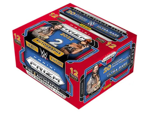 2022 WWE Panini Prizm Hobby Box - Premium Wrestling Trading Cards Collection - Perfect for Collectors, Investors & Sports Fans