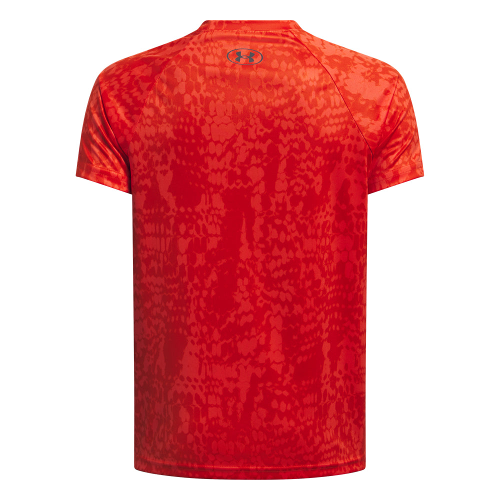 Under Armour Boys' Youth Tech Big Logo T-Shirt - Moisture-Wicking, Breathable & Comfortable for Sports, School & Everyday Wear