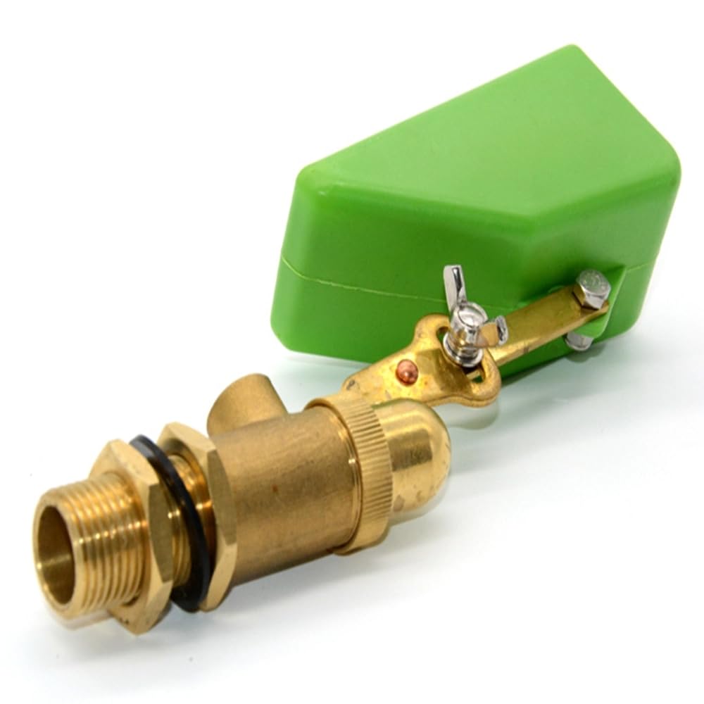 Automatic Water Bowl for Dogs, Horses, Cattle & Livestock - 3L Heavy Duty Cast Iron Waterer with Brass Float Valve & Drainage Hole | Perfect for Barns, Stables & Outdoor Animal Care