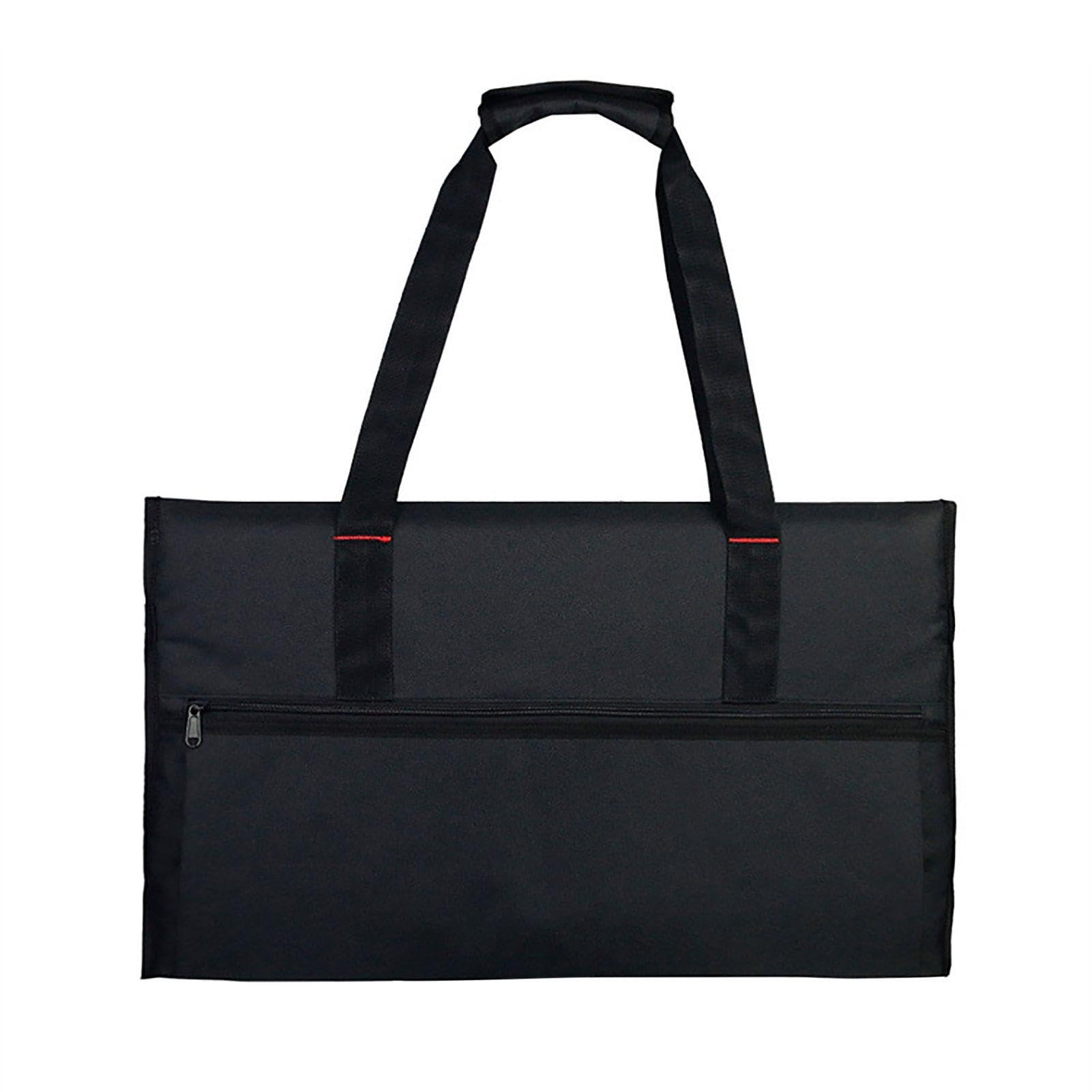Waterproof Monitor Carrying Case for 20-24 Inch Desktop Screens - Adjustable Protective Tote Bag with Multiple Pockets | Durable Travel Storage Solution for Office, Home & Business Trips