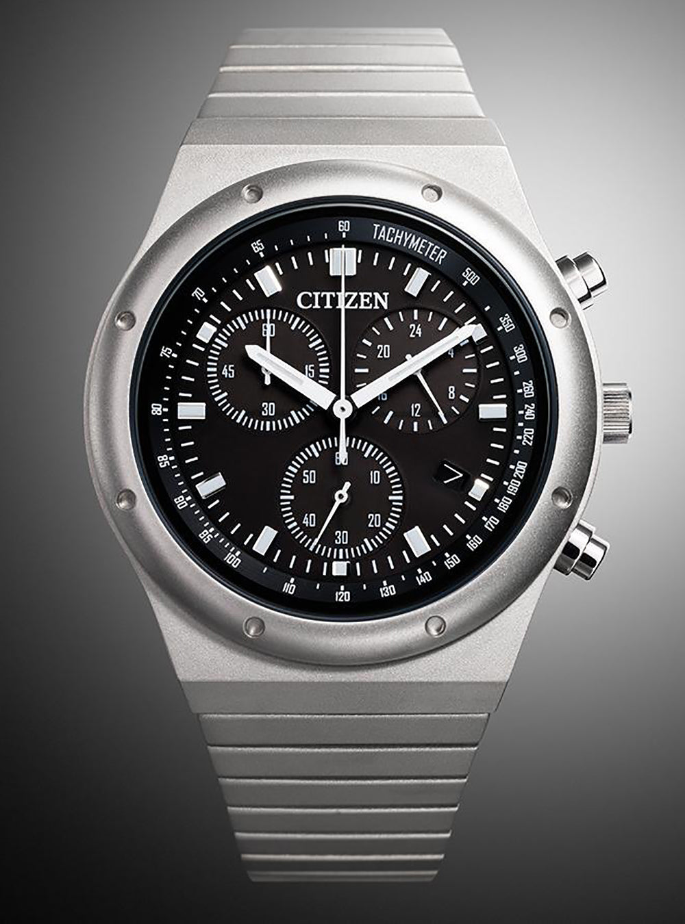 Vintage CITIZEN Chronograph Watch AT2540-57E - Japan Movement, JDM, 1984 Collector's Edition - Perfect for Watch Enthusiasts & Retro Fashion Lovers