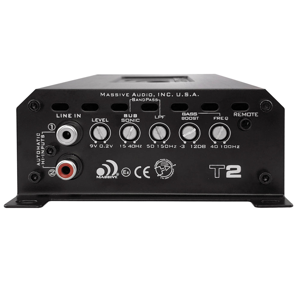 800W RMS 1 Ohm Monoblock Car Amplifier - High Power Audio for Subwoofers & Bass Boost in Vehicles