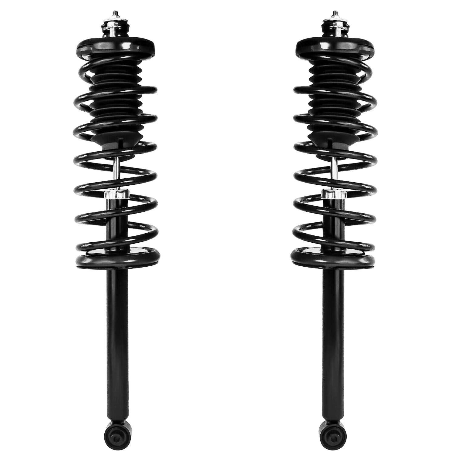 Detroit Axle Rear Struts Pair - Compatible with 1998-2002 Honda Accord, 1999-2003 Acura TL, 2001-2003 Acura CL | Complete Strut Assembly with Coil Spring | Easy Installation | Perfect for Suspension Replacement & Smooth Ride Enhancement