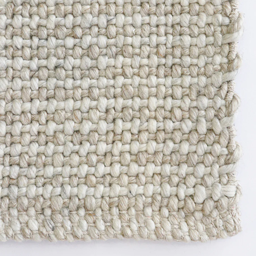 Baya Kansas Floor Rug Oat Natural 300cm x 400cm - Soft and Durable Area Rug for Living Room, Bedroom, or Office Decor
