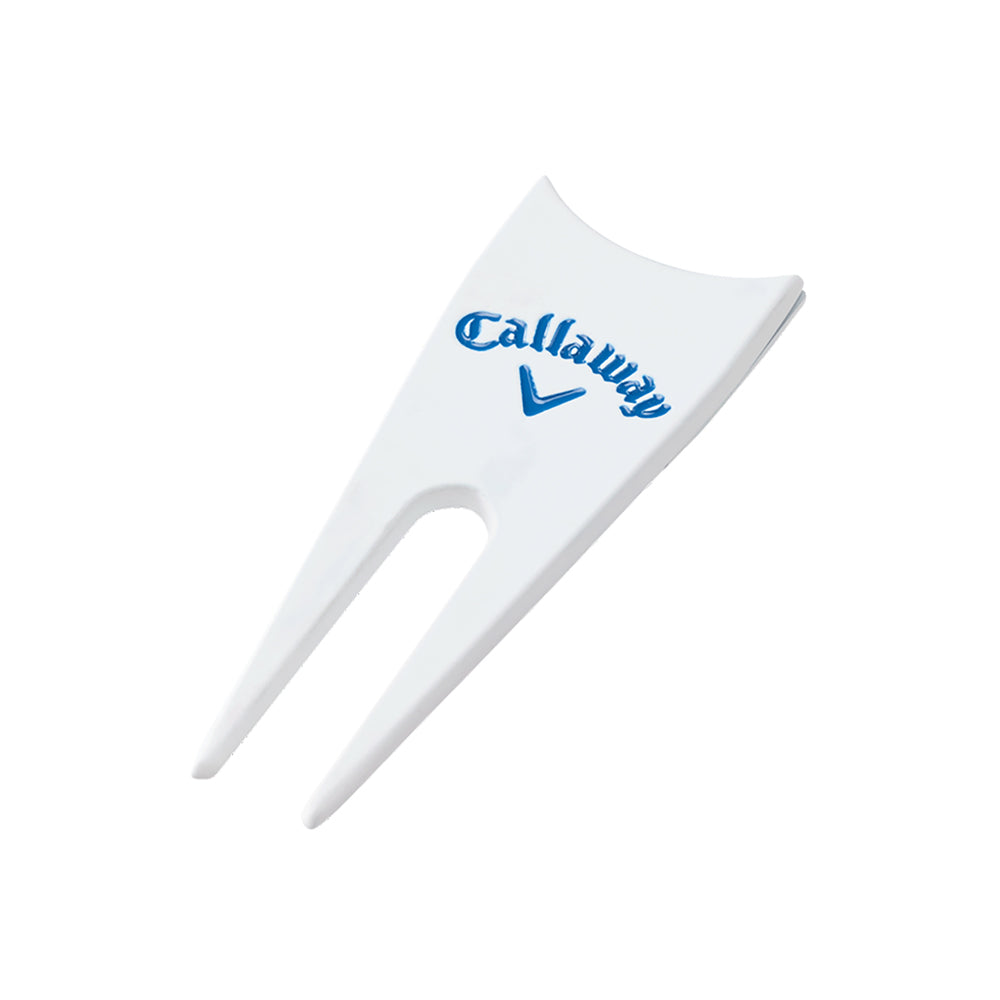 Callaway Triple Track Single Prong Divot Tool - Golf Ball Marker & Alignment Aid for Improved Putting Accuracy | Perfect for Golf Course & Practice Greens