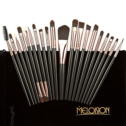 15-Color Concealer Palette & 20Pcs Eyebrow Lip Liner Makeup Brush Set - Professional Black Coffee Cosmetic Kit for Contouring, Highlighting & Full Face Makeup - Perfect for Makeup Artists, Beginners & Everyday Beauty Routine