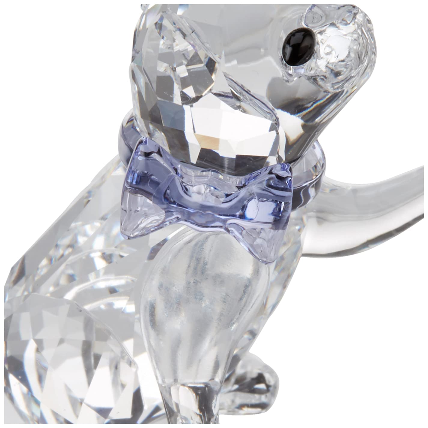 Swarovski Crystal Kitten Pendant Necklace - Elegant Clear One Size Jewelry Gift for Women | Perfect for Birthdays, Anniversaries & Special Occasions