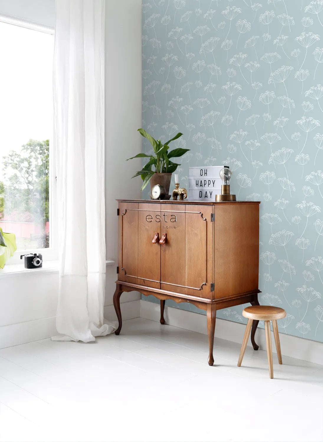 Scandi Cool Dandelion Tails - Nordic Style Home Decor for Living Room & Bedroom - Perfect for Boho Chic Interior Design