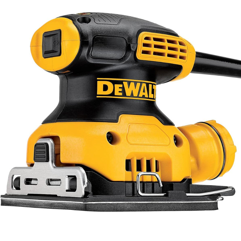 DEWALT DWE6411K 1/4 Sheet Palm Sander - Refurbished with Warranty | Perfect for Woodworking, Sanding & DIY Home Projects