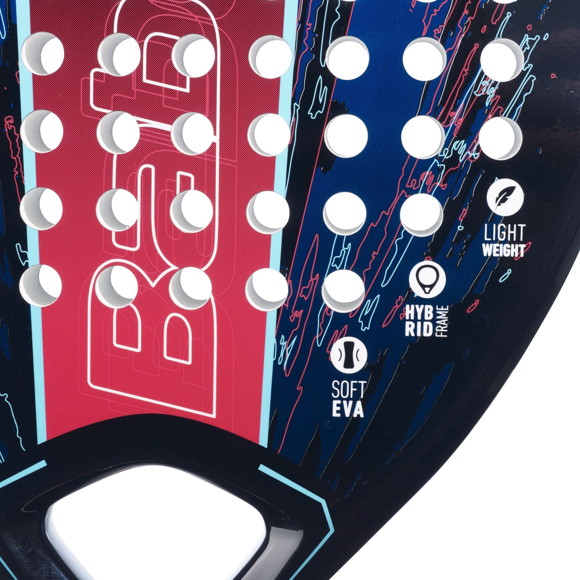 Babolat Contact Easy-to-Play Padel Racket - Lightweight & Durable for Beginners & Intermediate Players - Perfect for Training, Matches & Outdoor Padel Games