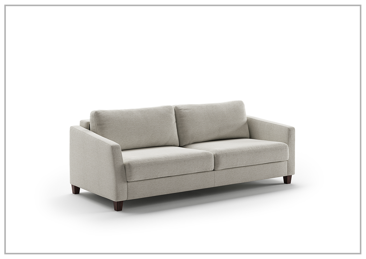 Custom Luonto Monika Fabric Sleeper Sofa - Handmade to Order | Convertible Couch Bed for Small Spaces & Guest Rooms | Perfect for Apartments, Dorms & Home Offices
