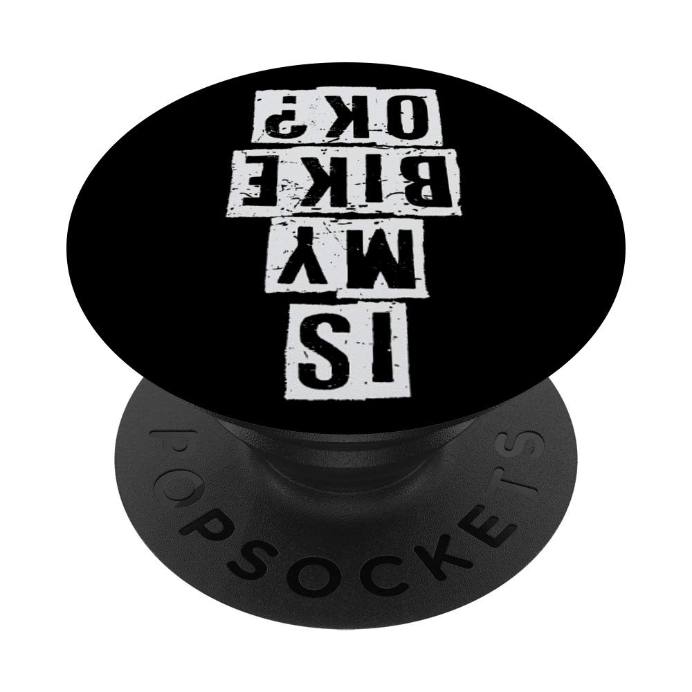 Downhill Mountain Bike PopSockets - Phone & Tablet Grip Stand | Durable Bike Accessories for Cycling Enthusiasts | Perfect for Trail Rides & Outdoor Adventures