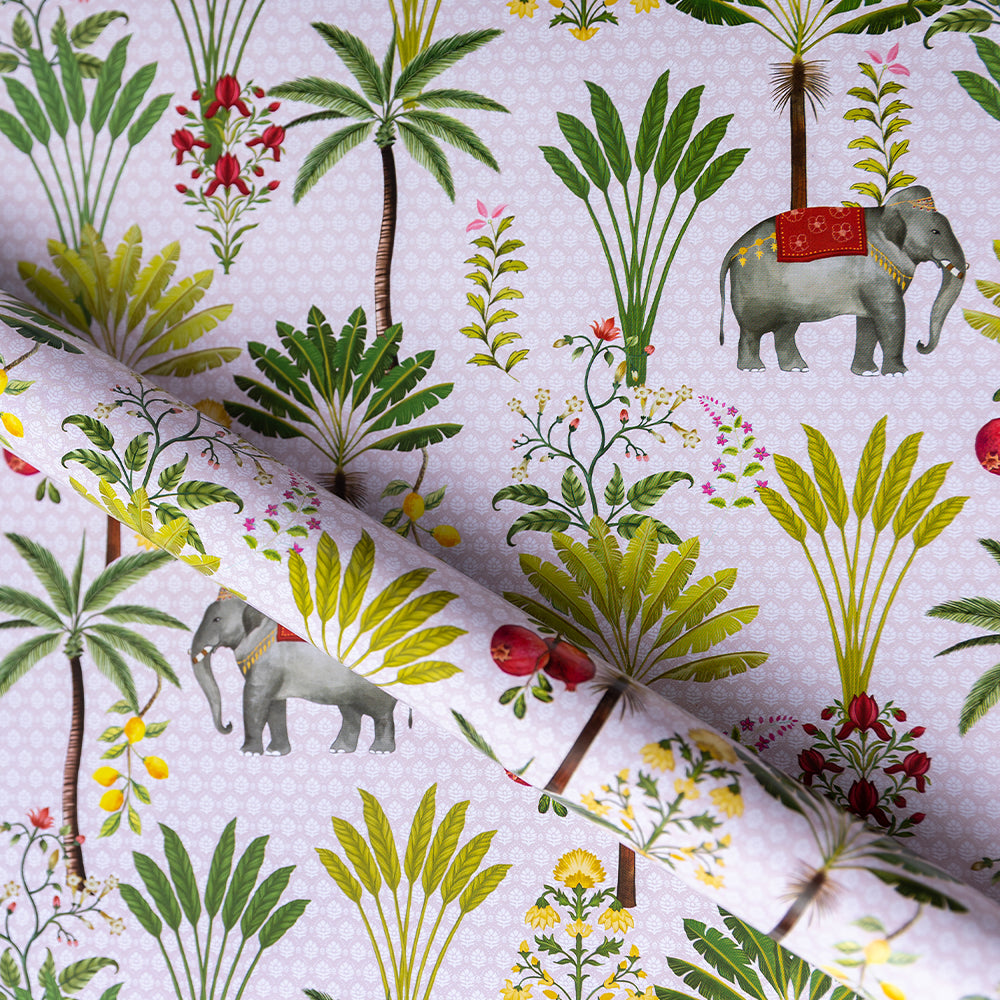 Vibrant Mughal Era Inspired Wrapping Paper Set - 20 or 40 Sheets - Perfect for Gift Wrapping, Scrapbooking & Party Decorations