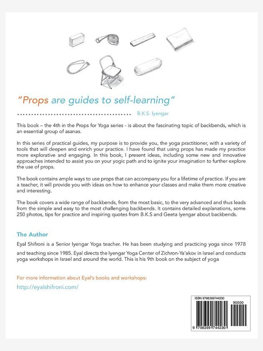 Iyengar Yoga Props for Backbends - Essential Guide for Yoga Practice with Blocks, Straps & Bolsters | Perfect for Home & Studio Yoga Sessions