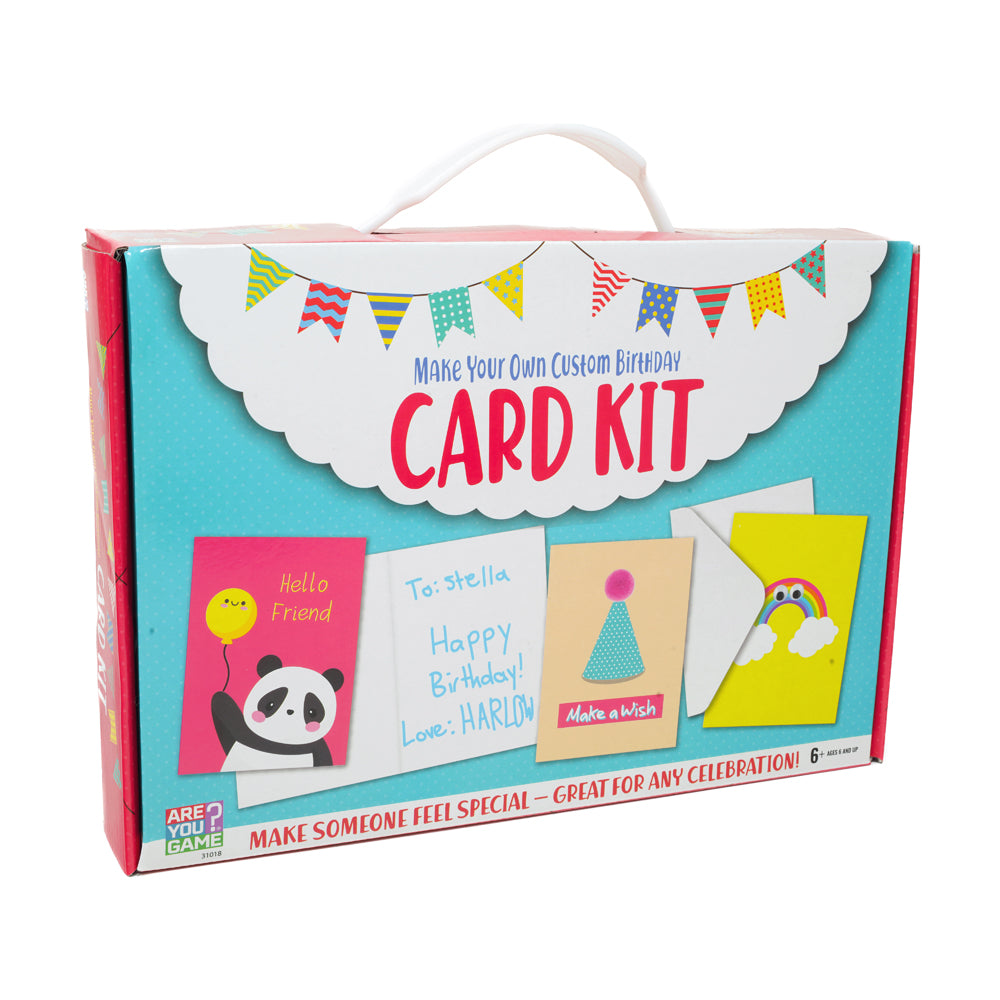 DIY Custom Birthday Card Creation Kit - Personalized Greeting Cards for All Ages | Perfect for Parties, Gifts & Special Occasions