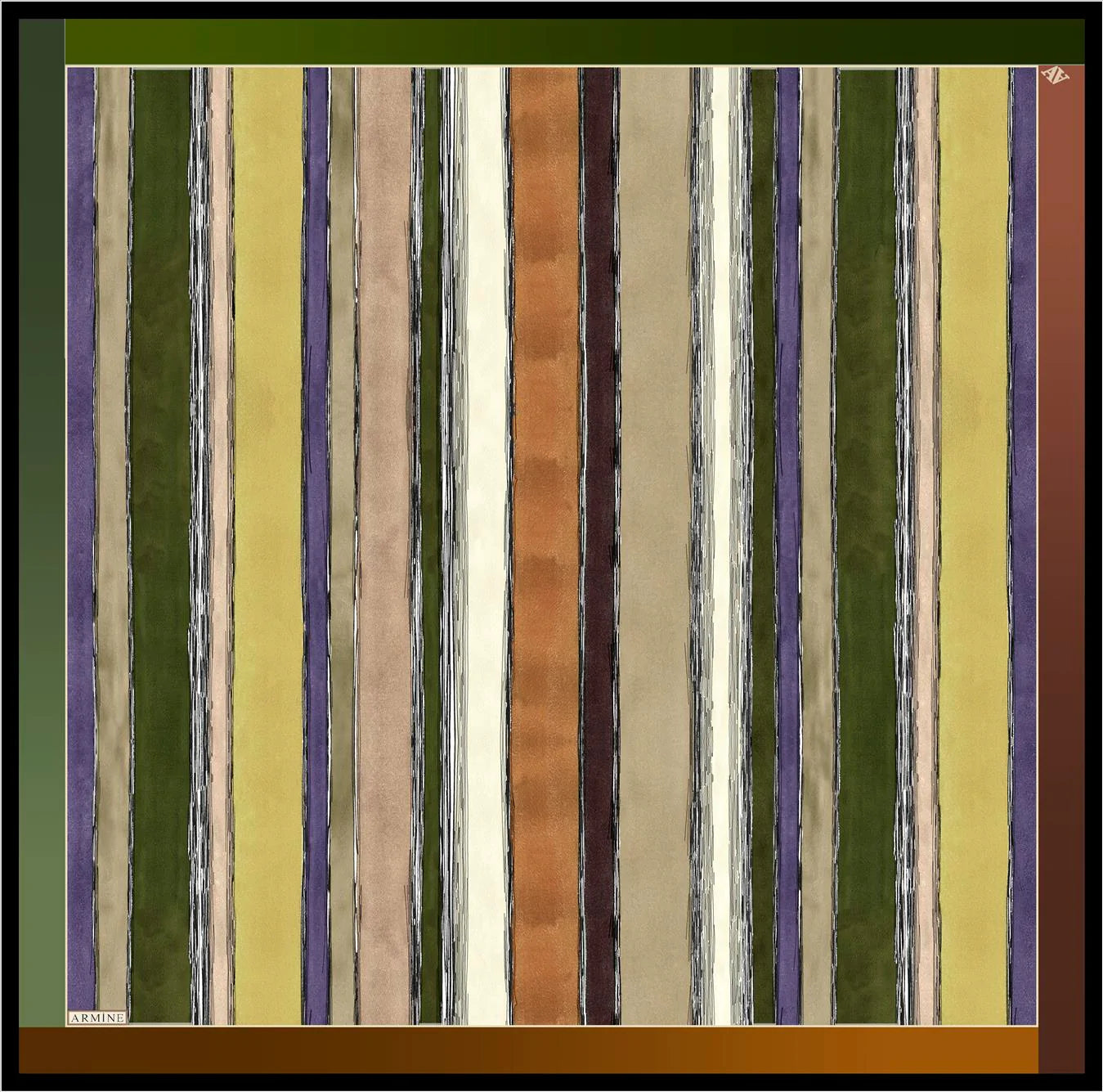 Armine Antionette Women's Silk Scarf No. 31 - Elegant Fashion Accessory for Women, Gift for Her, Perfect for Parties, Weddings & Special Occasions