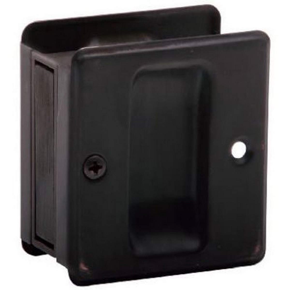 Schlage SC990B-716 Aged Bronze Sliding Door Pull Handle - Durable & Stylish Hardware for Patio, Closet & Barn Doors