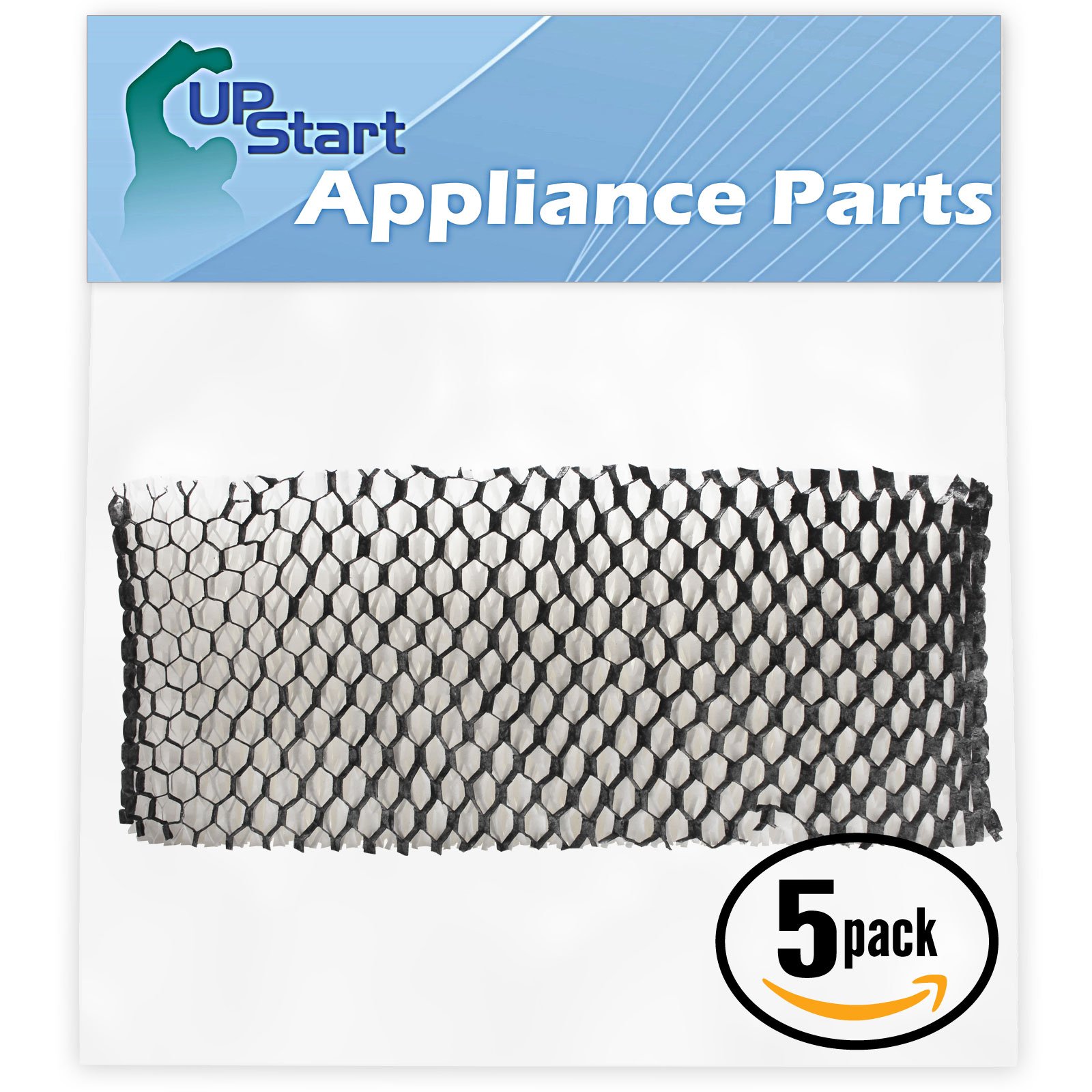 Upstart Battery 5-Pack Replacement Filters for Holmes HM2408 Humidifier & HWF62 Air Purifier - Compatible with Holmes HM2408 Humidifier & HWF62 Air Purifier - Perfect for Home, Office & Bedroom Air Purification