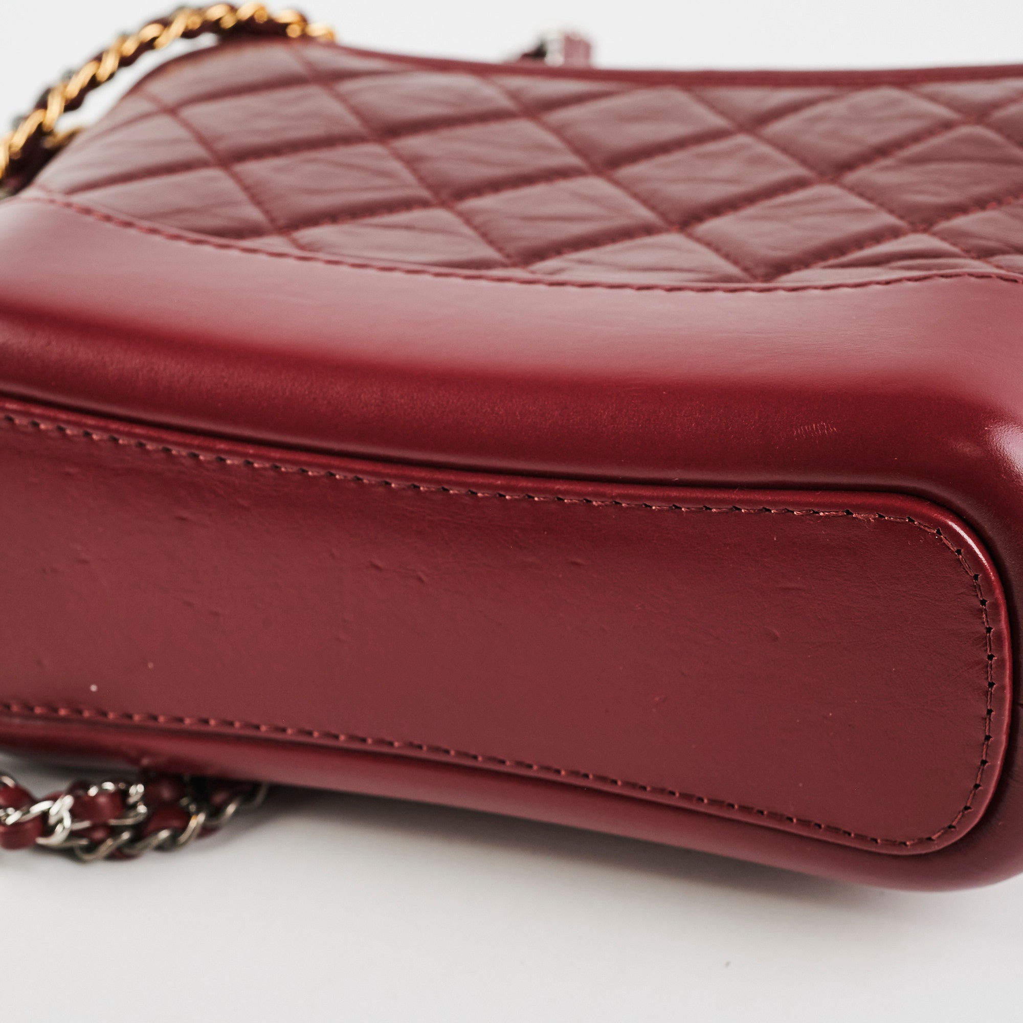 Chanel Small Gabrielle Bag in Dark Red - Luxury Crossbody Handbag for Women, Perfect for Date Night & Evening Events