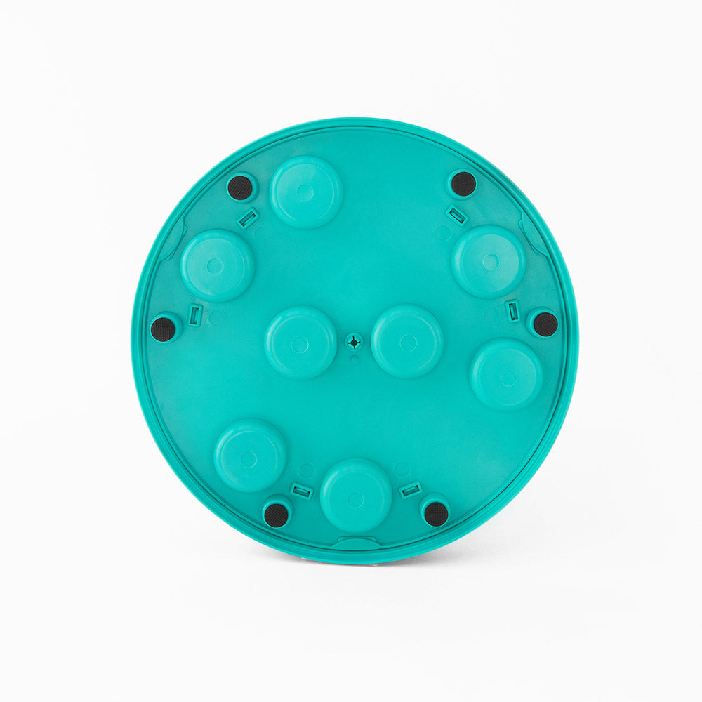 SmartyPaws Puzzler Teal Dog Puzzle Toy - Interactive Treat Dispenser for Mental Stimulation - Perfect for Boredom Relief & Training (ZippyPaws) | Great for Indoor Play, Slow Feeding & Canine Enrichment